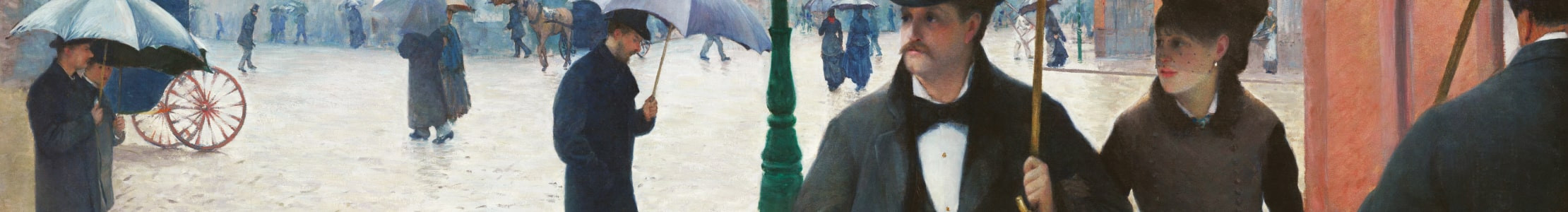 Paris Street, Rainy Day - Gustave Caillebotte