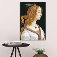 Portrait of a Young Woman - Sandro Botticelli - Canvas