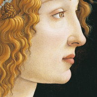 Portrait of a Young Woman - Sandro Botticelli - Canvas