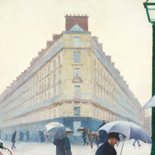 Paris Street, Rainy Day - Gustave Caillebotte