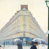 Paris Street, Rainy Day - Gustave Caillebotte
